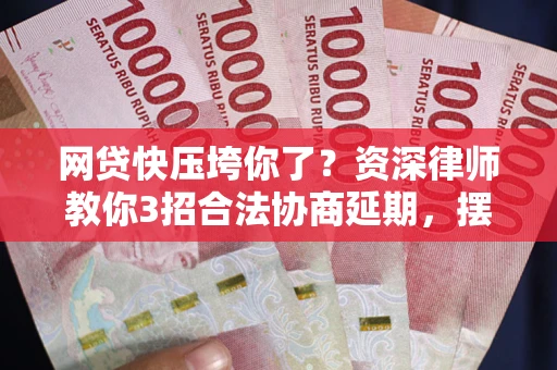 济南网贷快压垮你了？资深律师教你3招合法协商延期，摆脱暴力催收！