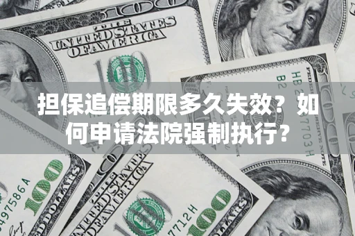 济南担保追偿期限多久失效？如何申请法院强制执行？