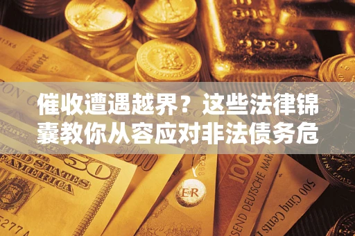 济南催收遭遇越界？这些法律锦囊教你从容应对非法债务危机